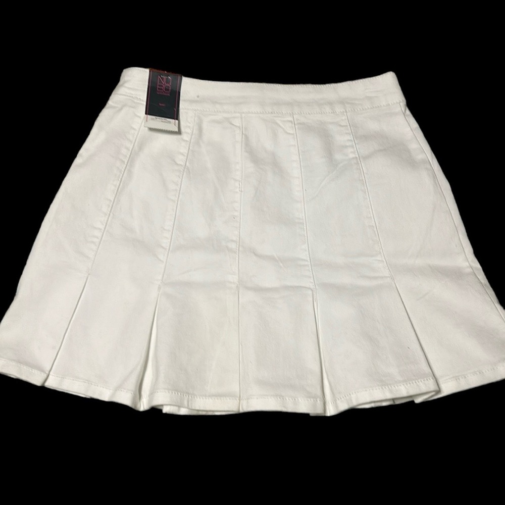 White Mini Skirt